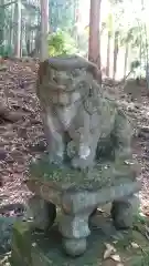 二柱神社の狛犬