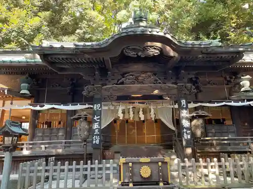 調神社の本殿