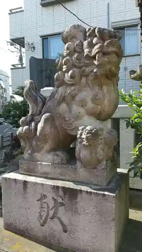 亀戸水神社の狛犬