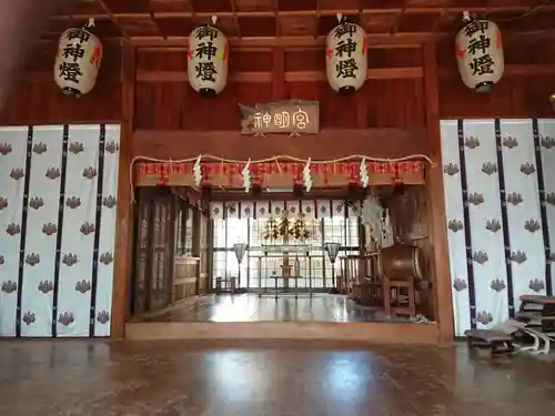 神明社の本殿・本堂