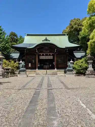 溝旗神社（肇國神社）の本殿