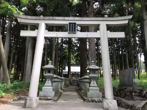 山宮浅間神社の鳥居