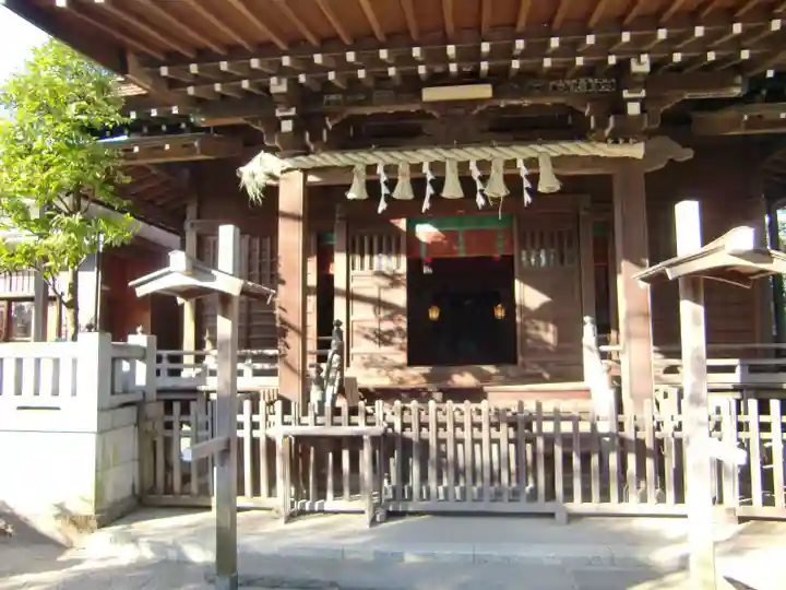 白幡天神社の本殿・本堂