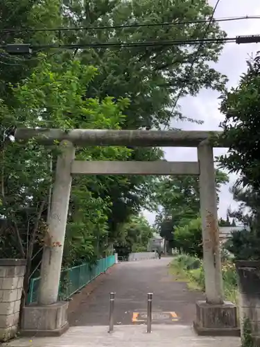 熊野神社の鳥居