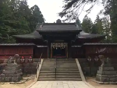 岩木山神社の山門・神門