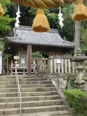 橿森神社の本殿・本堂
