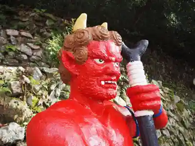 桃太郎神社（栗栖）の像