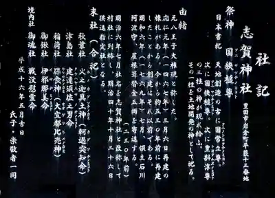 志賀神社の歴史