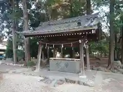 柏井八幡社の手水