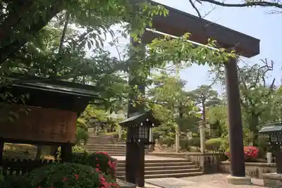 開成山大神宮の鳥居