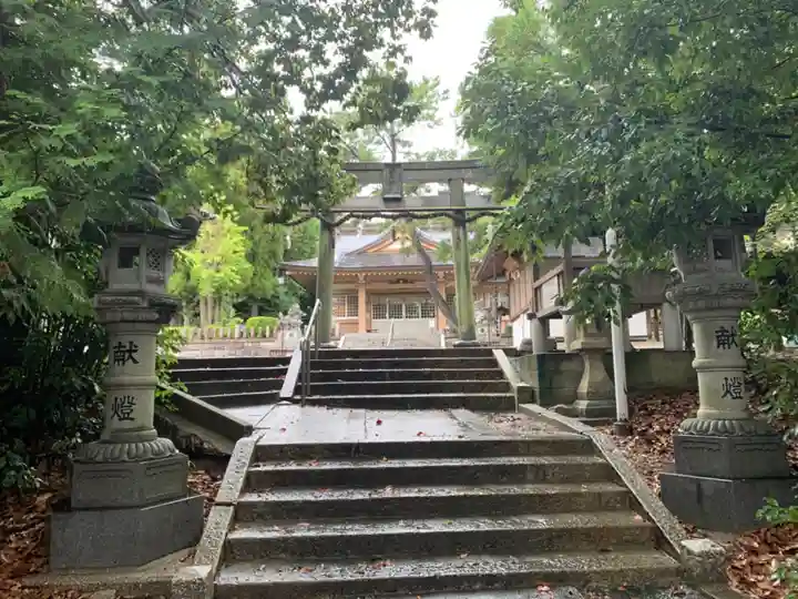 高牟神社(高針)の鳥居
