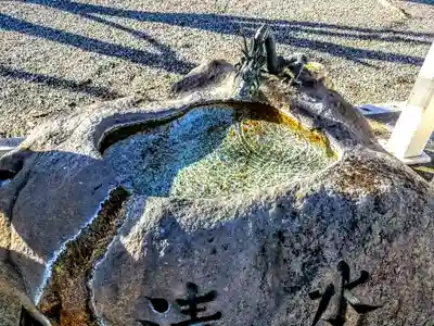 南陽神社の手水舎