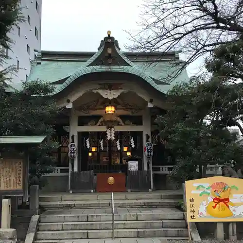 猿江神社の本殿・本堂