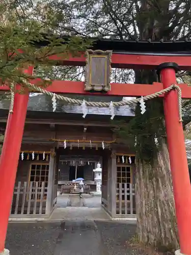 淺間神社（忍野八海）の鳥居