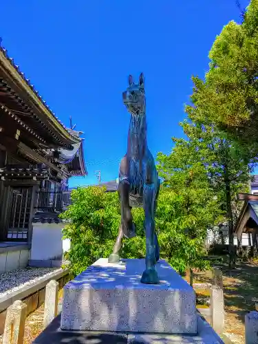 若一神社の狛犬