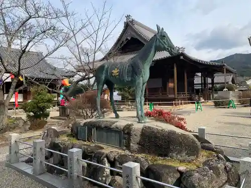 橘寺の狛犬