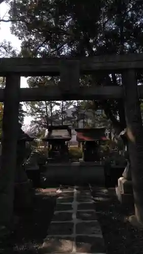 小倉祇園八坂神社の鳥居