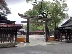 明治神宮の鳥居