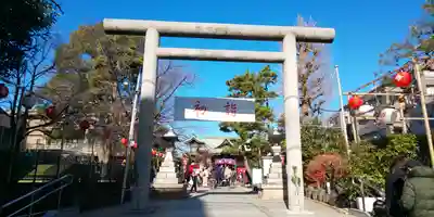 桜神宮の鳥居
