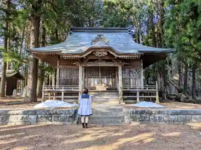 八幡神社(伊那市)の本殿・本堂