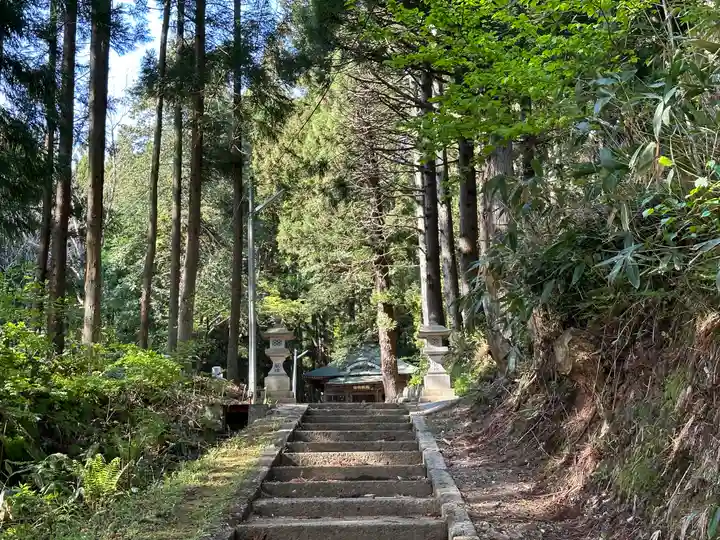 森観音堂の景色