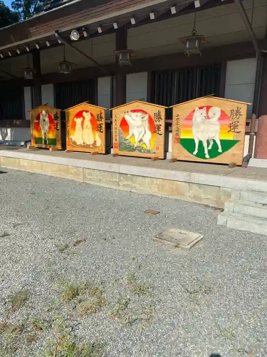 和泉國一之宮 大鳥大社の絵馬