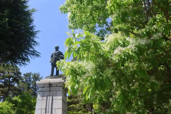 開成山大神宮の景色