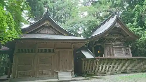槵觸神社の本殿・本堂