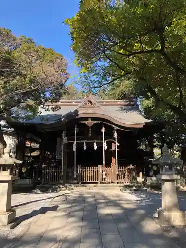 川口神社の本殿・本堂