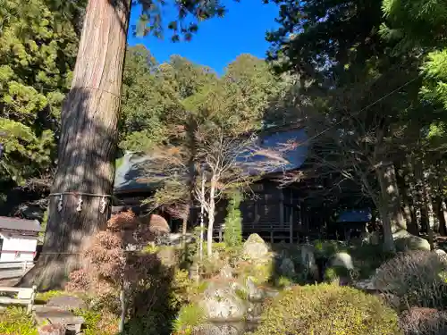 河口浅間神社の庭園