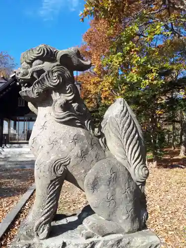 中小屋神社の狛犬