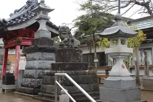 白子神社の狛犬