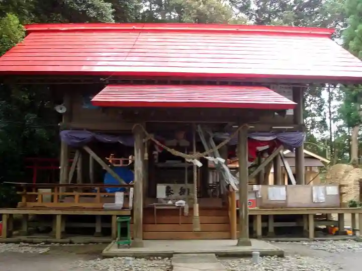 吾田神社の本殿・本堂