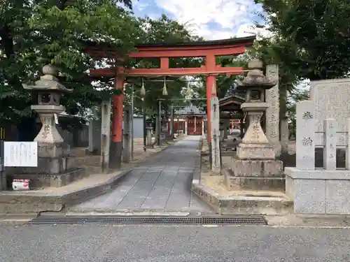 志貴縣主神社の鳥居