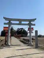 篠塚稲荷神社の鳥居