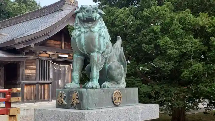 根室金刀比羅神社の狛犬