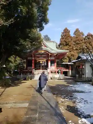柏諏訪神社の本殿・本堂