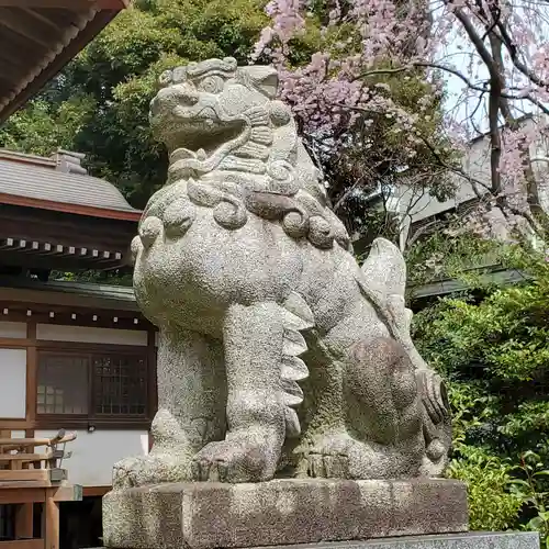 玉川神社の狛犬