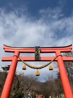 虻田神社の鳥居