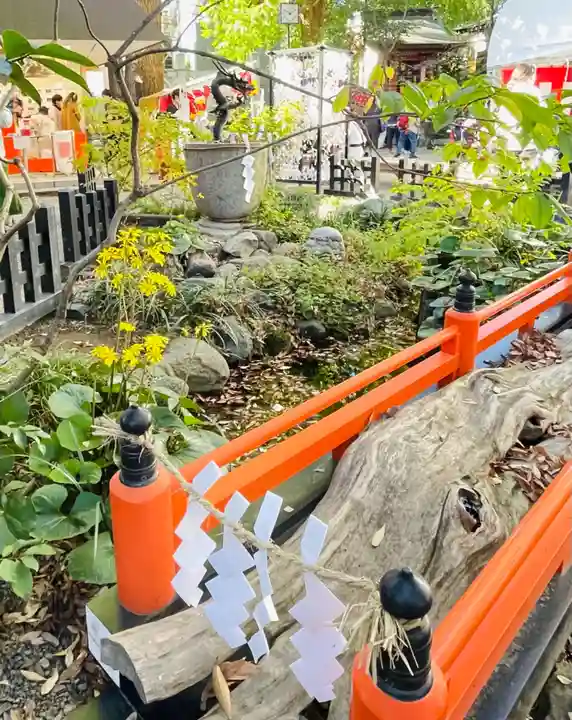 田無神社の庭園