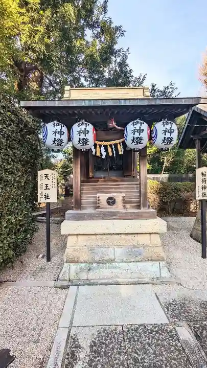 中野沼袋氷川神社の末社・摂社