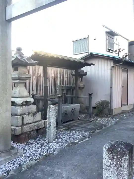 金刀比羅社の手水舎