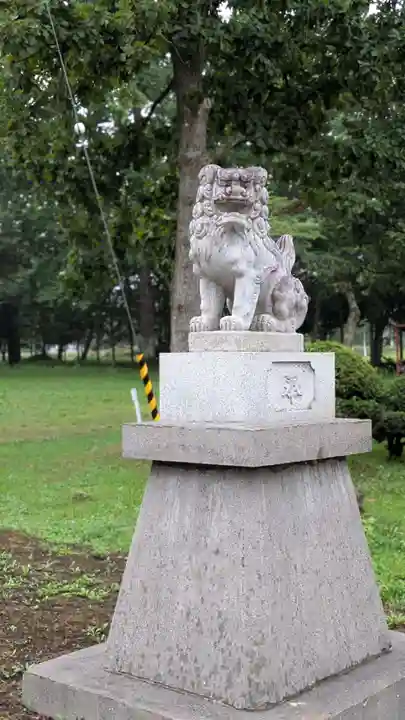更別神社の狛犬