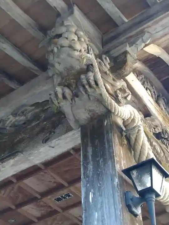上一宮大粟神社の芸術