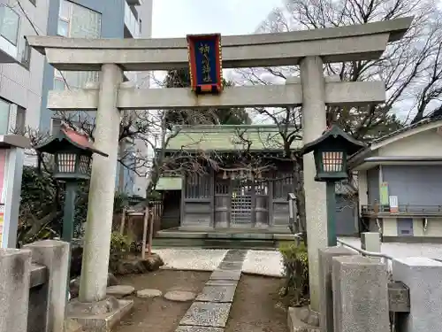袖ケ崎神社の鳥居