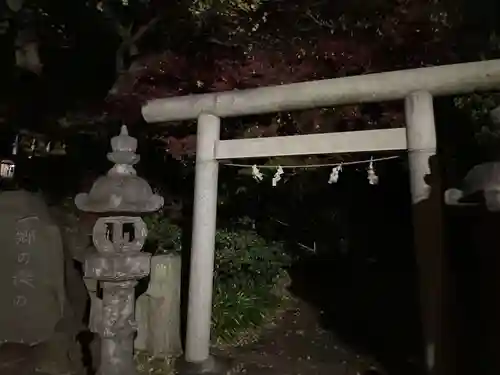 本牧神社の鳥居