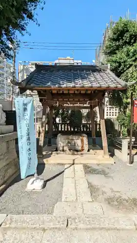 柏神社の手水舎