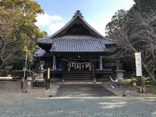 曽許乃御立神社の本殿・本堂