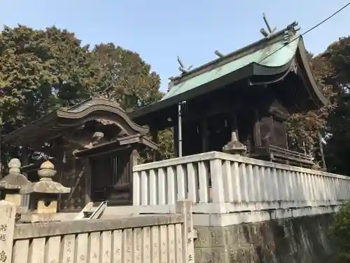 豊原北島神社の本殿