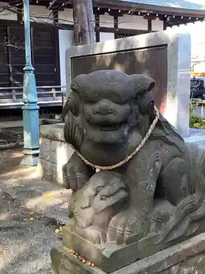 篠原八幡神社の狛犬